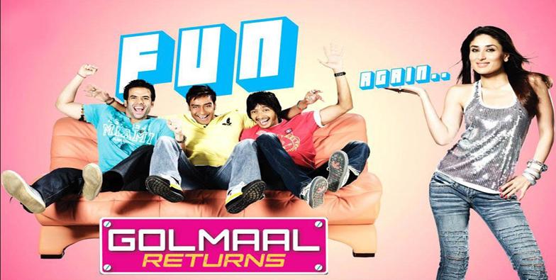 Image result for golmaal returns  hd images