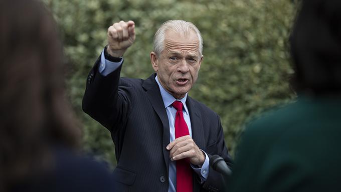 美国白宫贸易顾问纳瓦罗(Peter Navarro)(美联社)