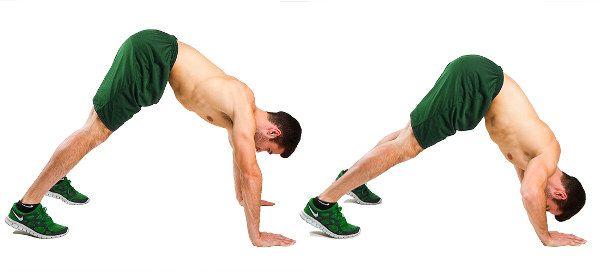 Pike push ups - bodyweight workout for the shoulders @bbadvisor ...