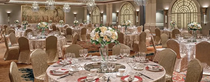 Kowloon Shangri-La Hong Kong Wedding Reception Banquet Halls