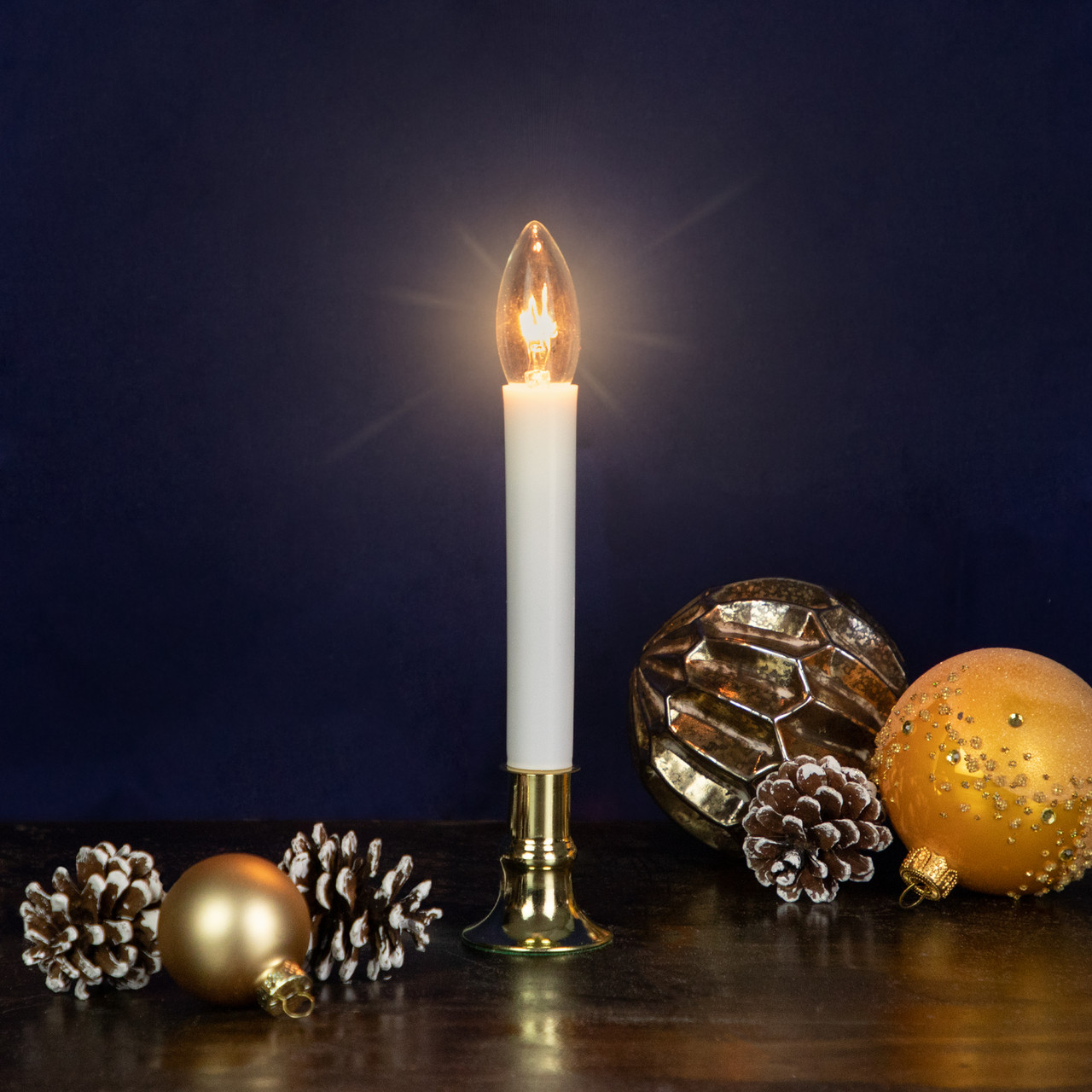 Christmas candle lamp