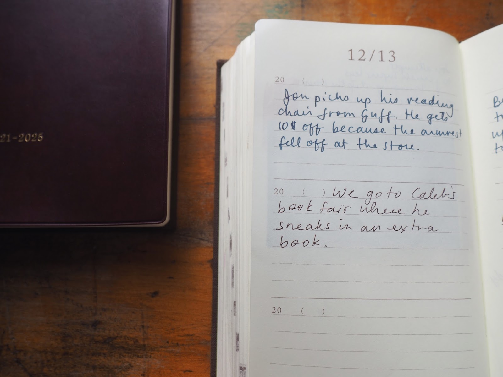 On Keeping a Multi-Year Journal, Featuring the Midori 3-Year and