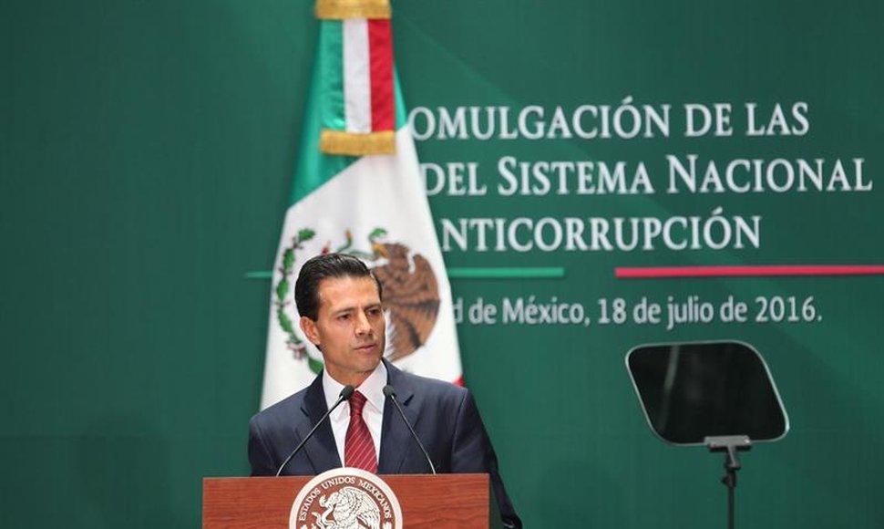 Enrique Peña Nieto, presidente de México. 
