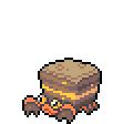 Crustle  sprite from Sword & Shield