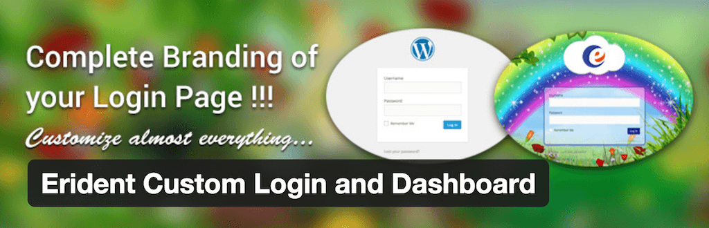 Login & Dasbor Kustom Erident - Plugin WordPress