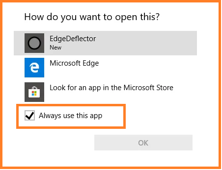 Stop All Redirects from Microsoft Edge to Disable Microsoft Edge in Windows 10