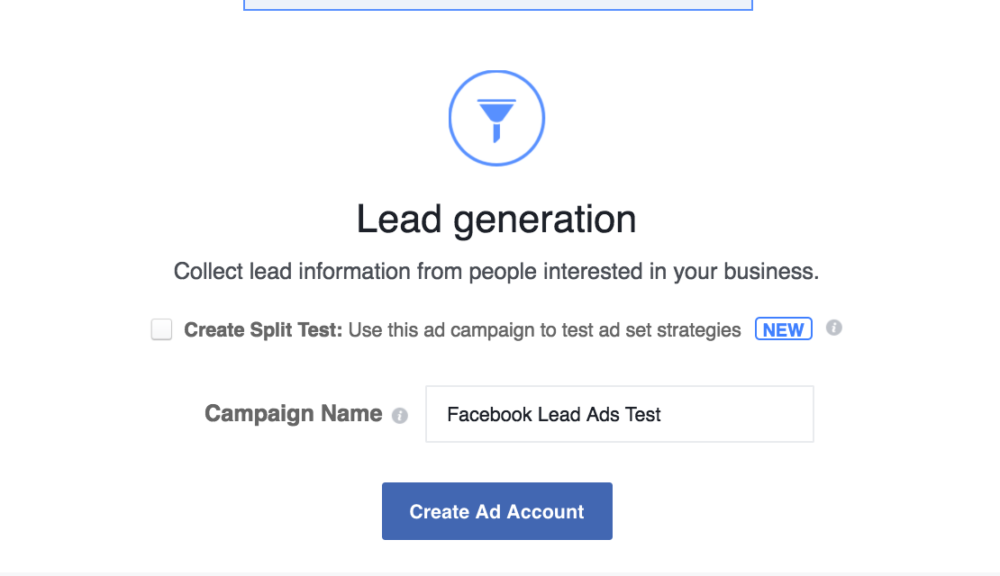 lead generation facebook leads