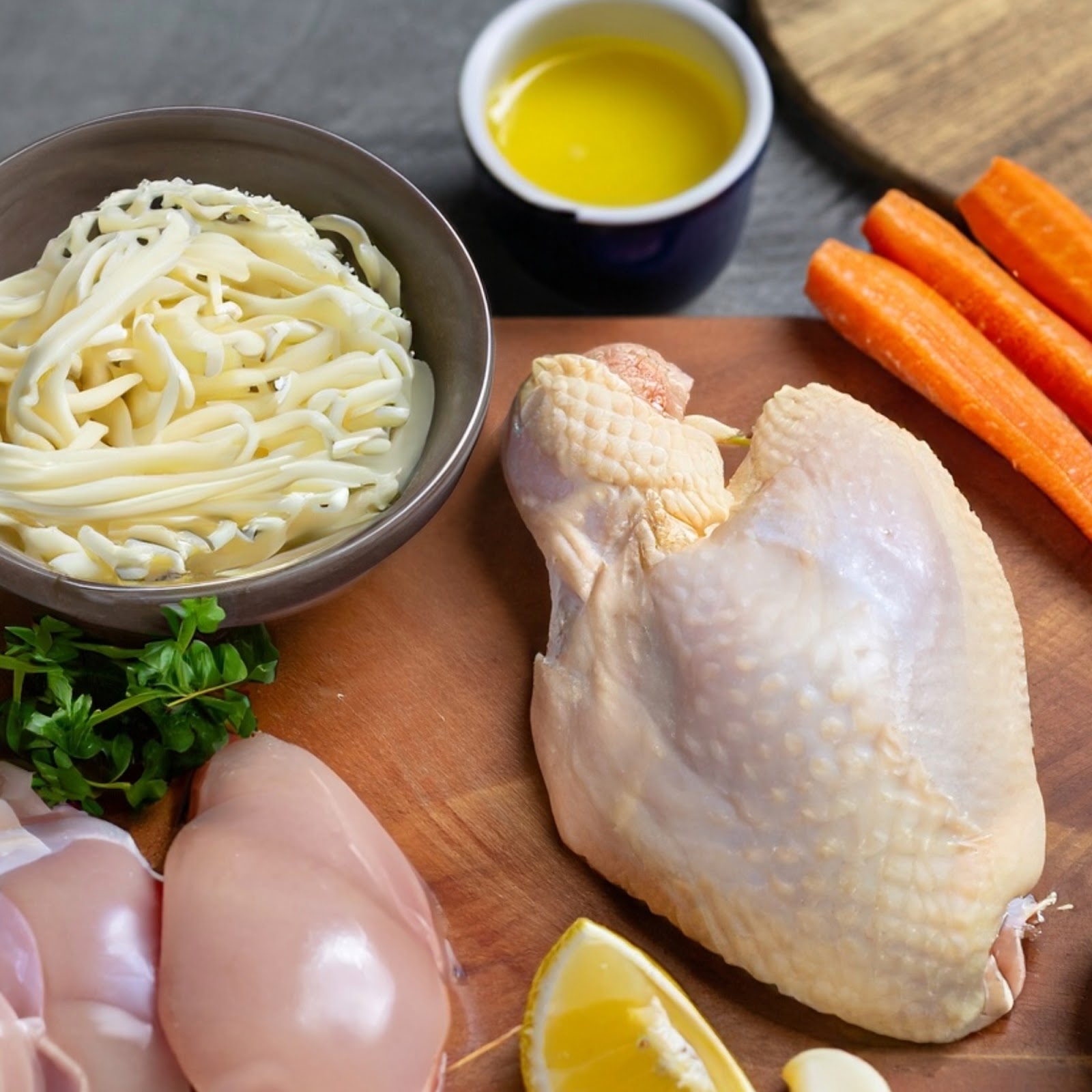 Lemony Chicken Noodle Soup