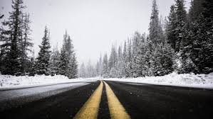 Image result for snowy road