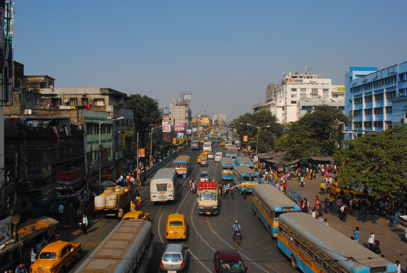 A view of Kolkata - Urban Development in West Bengal
