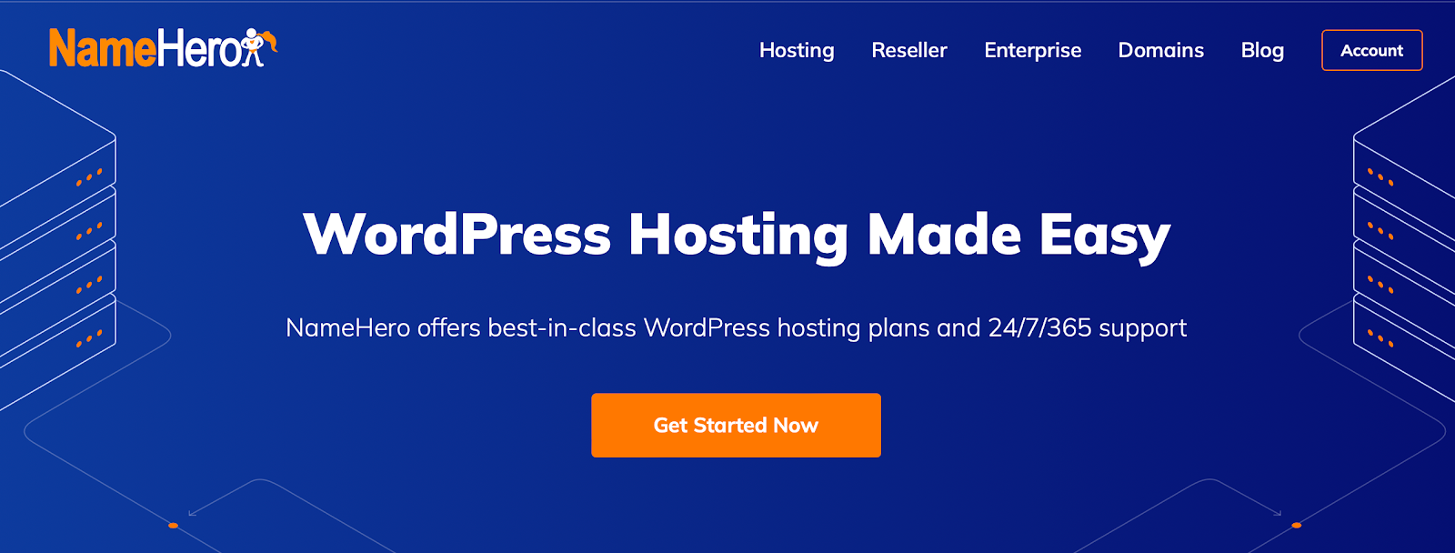 NameHero provides web hosting.