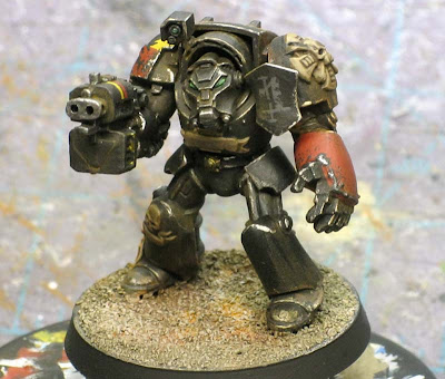 From the Warp: Space Marines painted in camo schemes