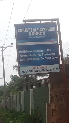 Christ the Dayspring Church, Ibadan, Ibadan, Nigeria, Church, state Oyo