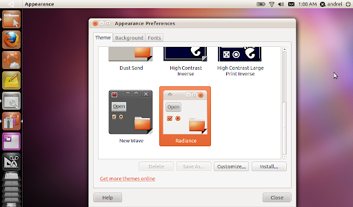 Ubuntu 11.04 alpha 3 displays an overlay over the Unity launcher with all 