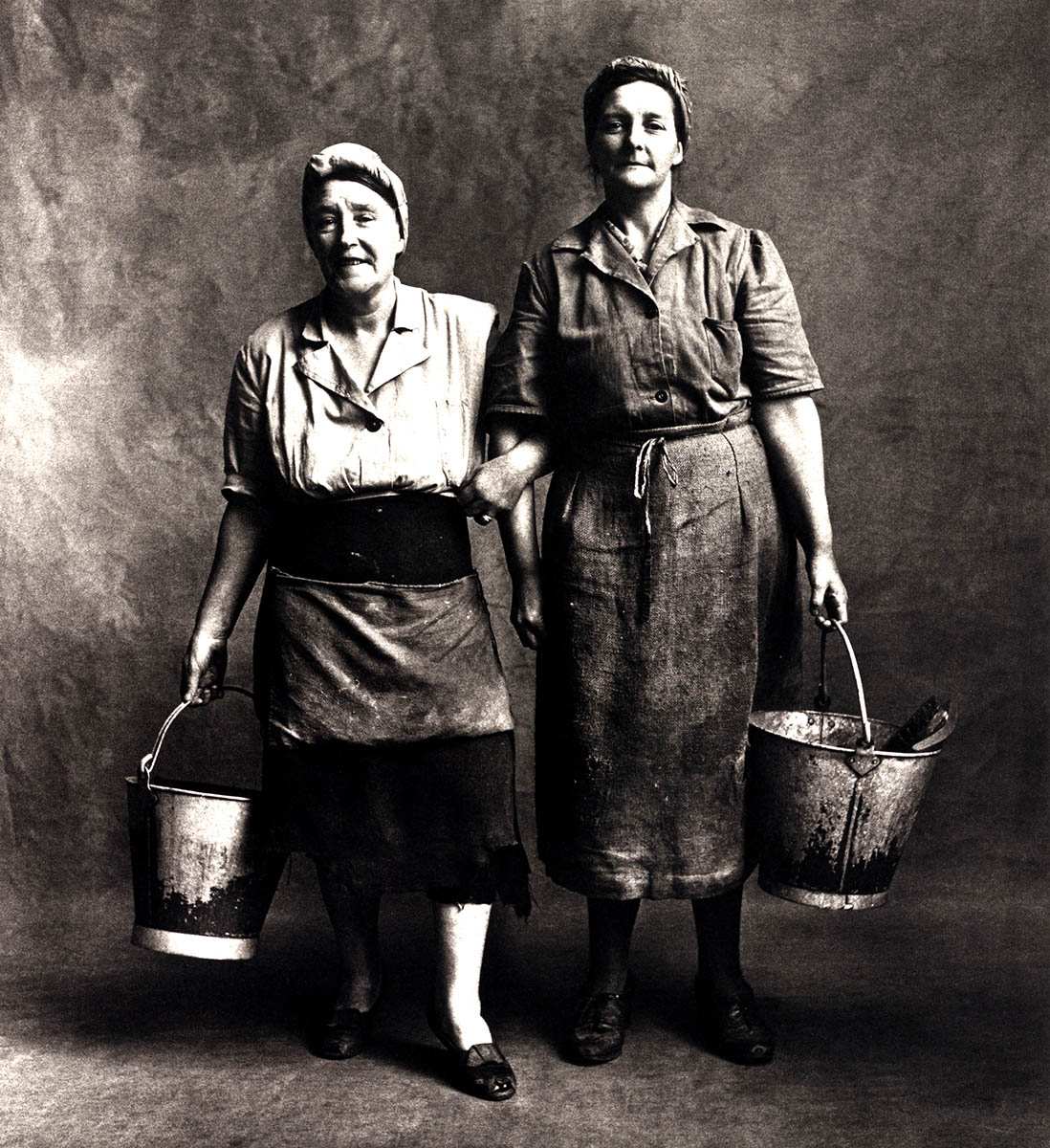 irving penn portrait small trades charwomen london 1950