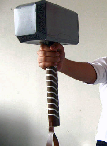 2011 Thor Mjolnir Papercraft Film Version