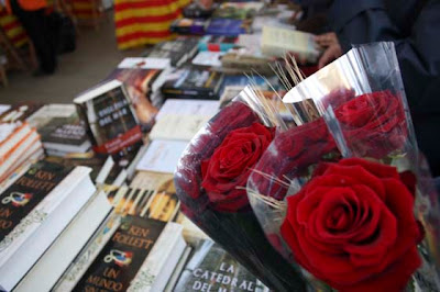Llibres i roses, elements imprescindible daquesta Diada.