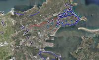 mapa carril bici santander