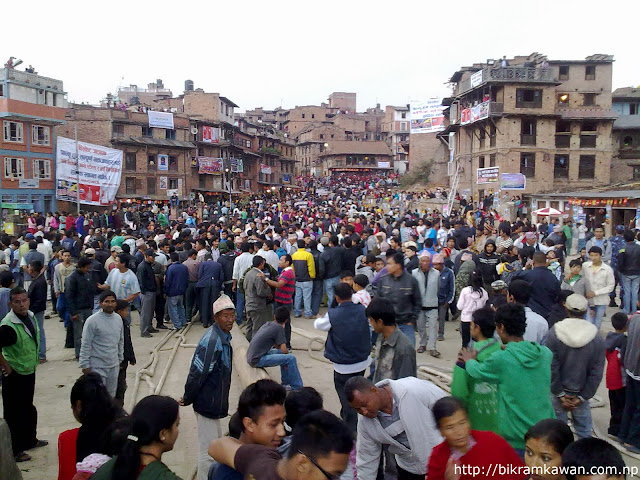 People Eagerly Waiting For Bhairav Rath