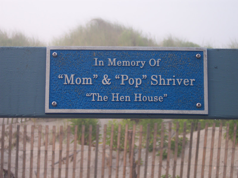 
			In Memory Of
			"Mom" & "Pop" Shriver
			"The Hen House"
		