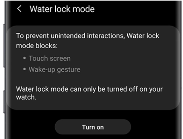 galaxy watch waterproof