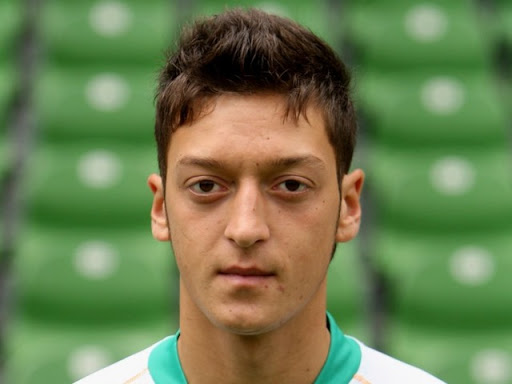 ronaldo hairstyle 2011. Mesut Ozil Hairstyles 2011