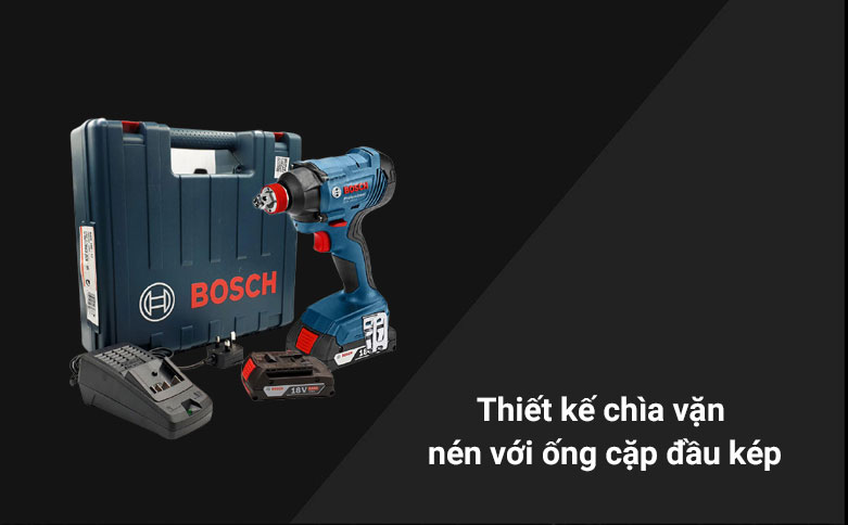 Máy Vặn Vít Dùng Pin 18V Bosch GDX 180-LI 06019G52L0 | Thiết kế chìa vặn nén 
