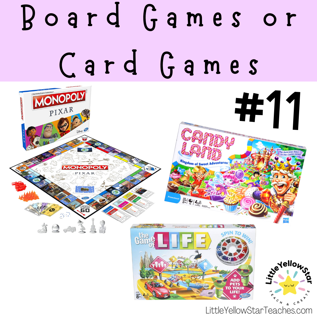11 classroom essential first year teacher must haves that won't break the bank! Make sure you have these items before starting the school year! These are the essential item that will help you have a successful school year. Item #11 - Get board games and cards!