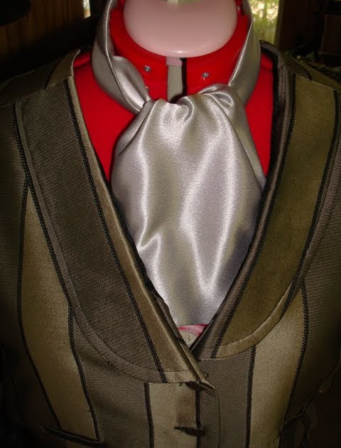 Steam Ingenious: How to Make a Victorian Cravat or Ascot Tie