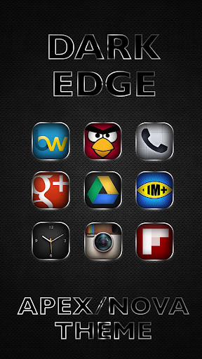 DARK EDGE APEX/NOVA THEME apk