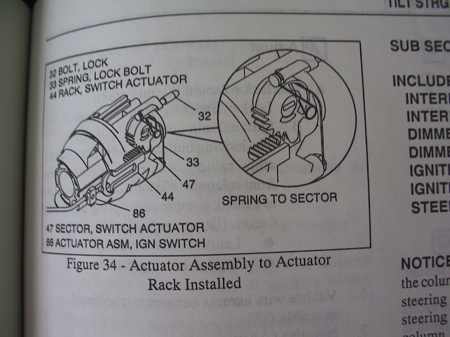 Steering Column Ignition Actuator Rod Chevy Impala Ss Forum
