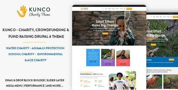 Drupal 9 theme Kunco