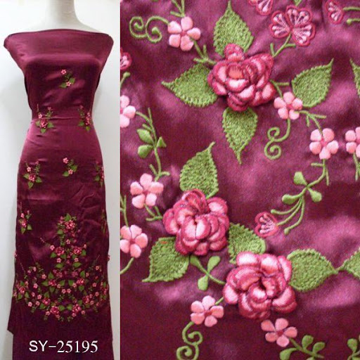 أجمل الفساتين المطرزة SY-25195