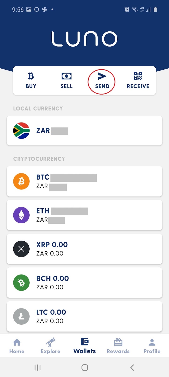 Este Luno un portofel bitcoin?