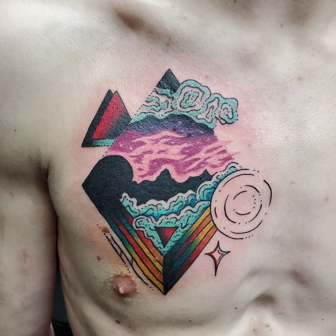 Colorful tattoo