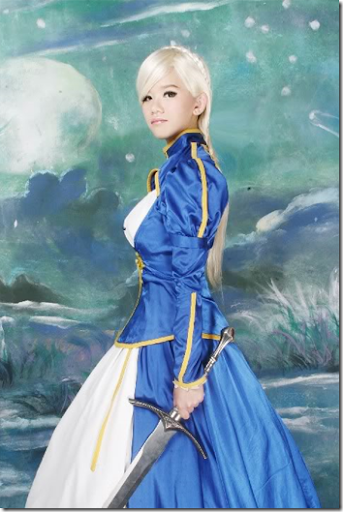 fate/stay night cosplay - saber 06