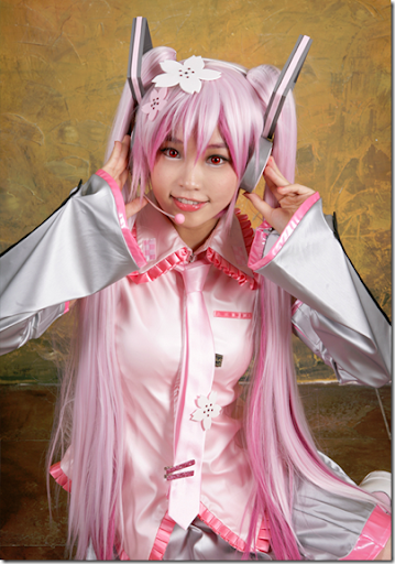 vocaloid 2 cosplay - hatsune sakura miku bu gongju tomia