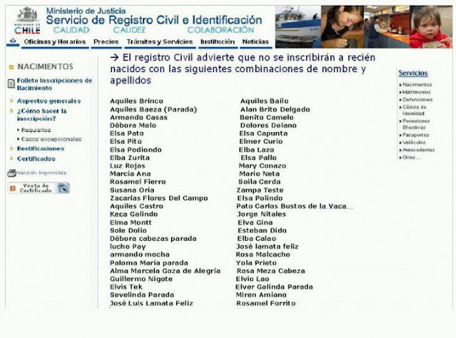Nombres prohibidos en Chile por el Registro Civil 74667_184379244907090_165292630149085_649936_2704746_n