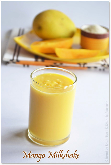 Mango Milkshake Recipe