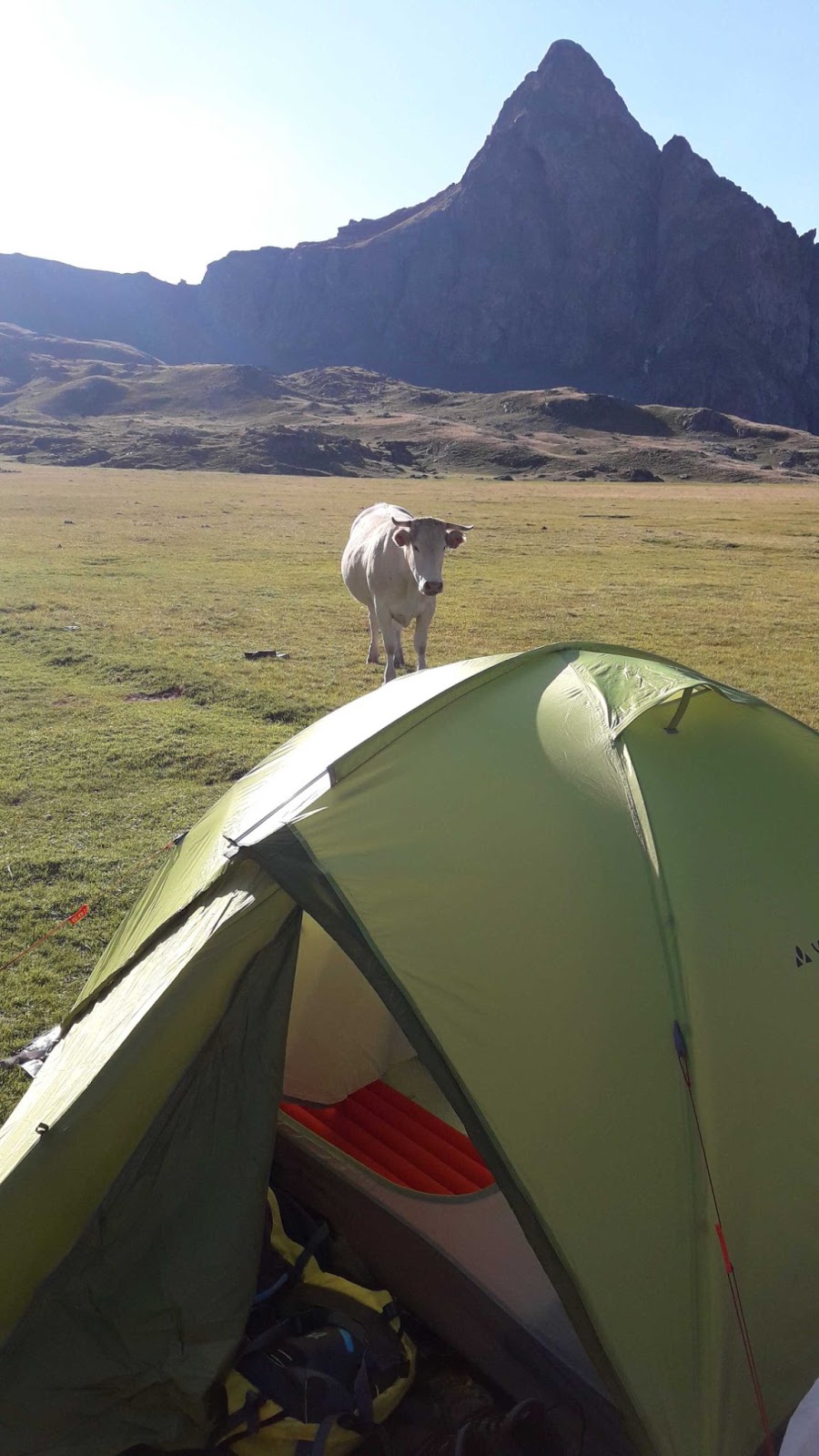 Acampada en el Pirineo