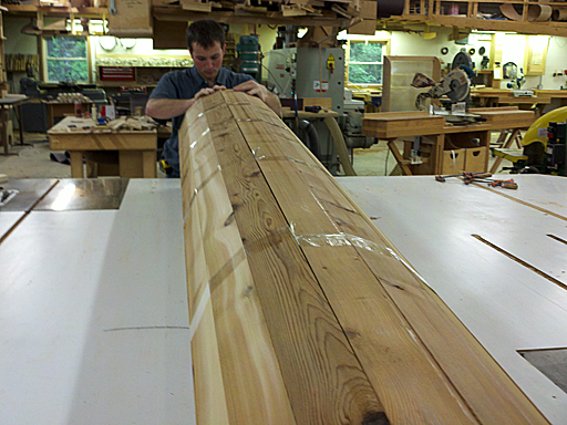 Wooden Column