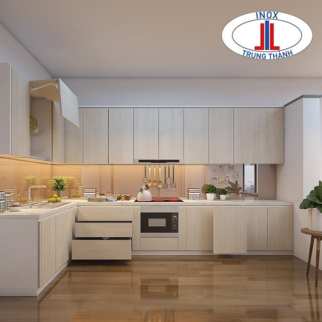 Các thiết kế kính ốp bếp