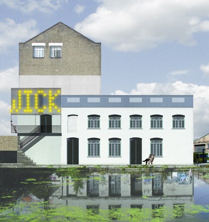 The White building