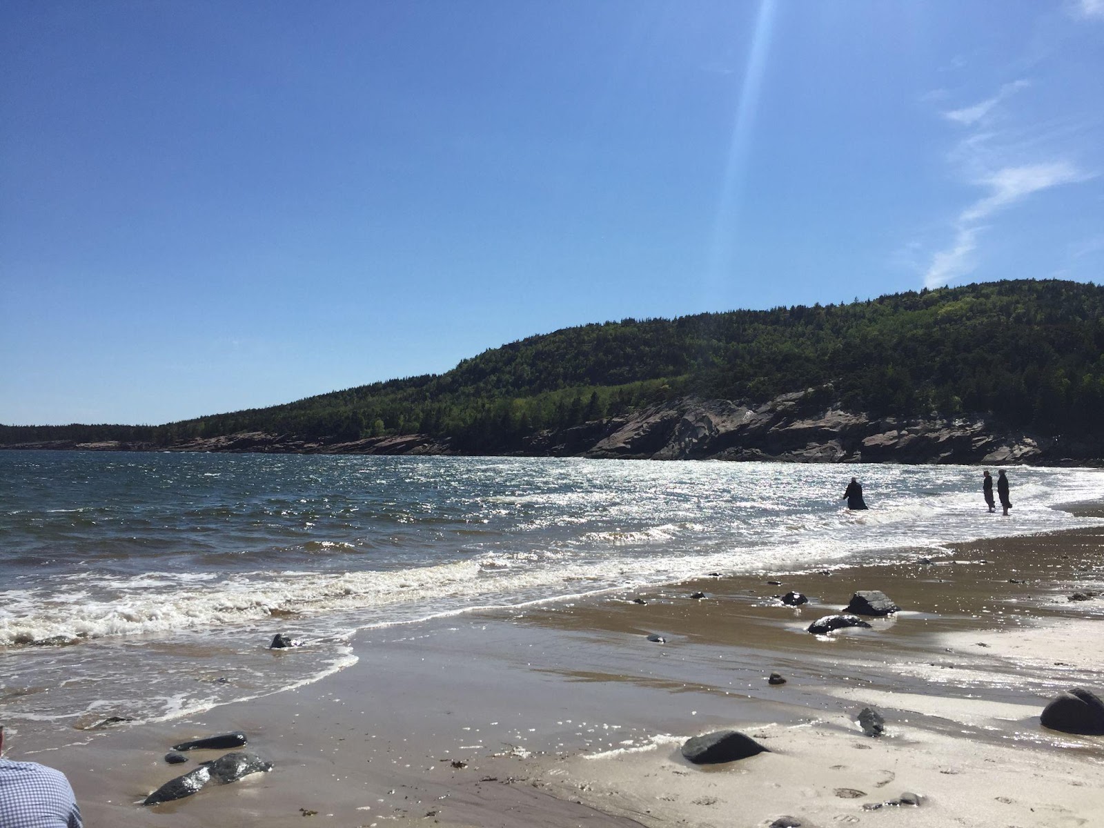 A gorgeous view on the Wonderland Trail in Acadia National Park