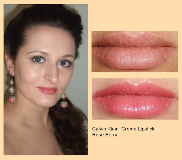 Помадное: Calvin Klein Creme Lipstick& Rouge Dior Lipcolour 658 Rose Pink 