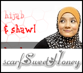 scarf sweet honey