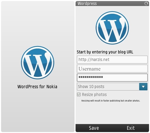 WordPress Untuk Nokia