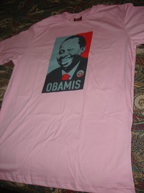 Camisa Obamis - Obama + Mussum
