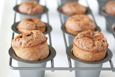 close-up photo of chocolate popovers