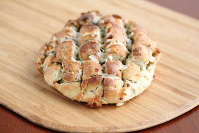 photo of one Blooming Onion Pizza Bread